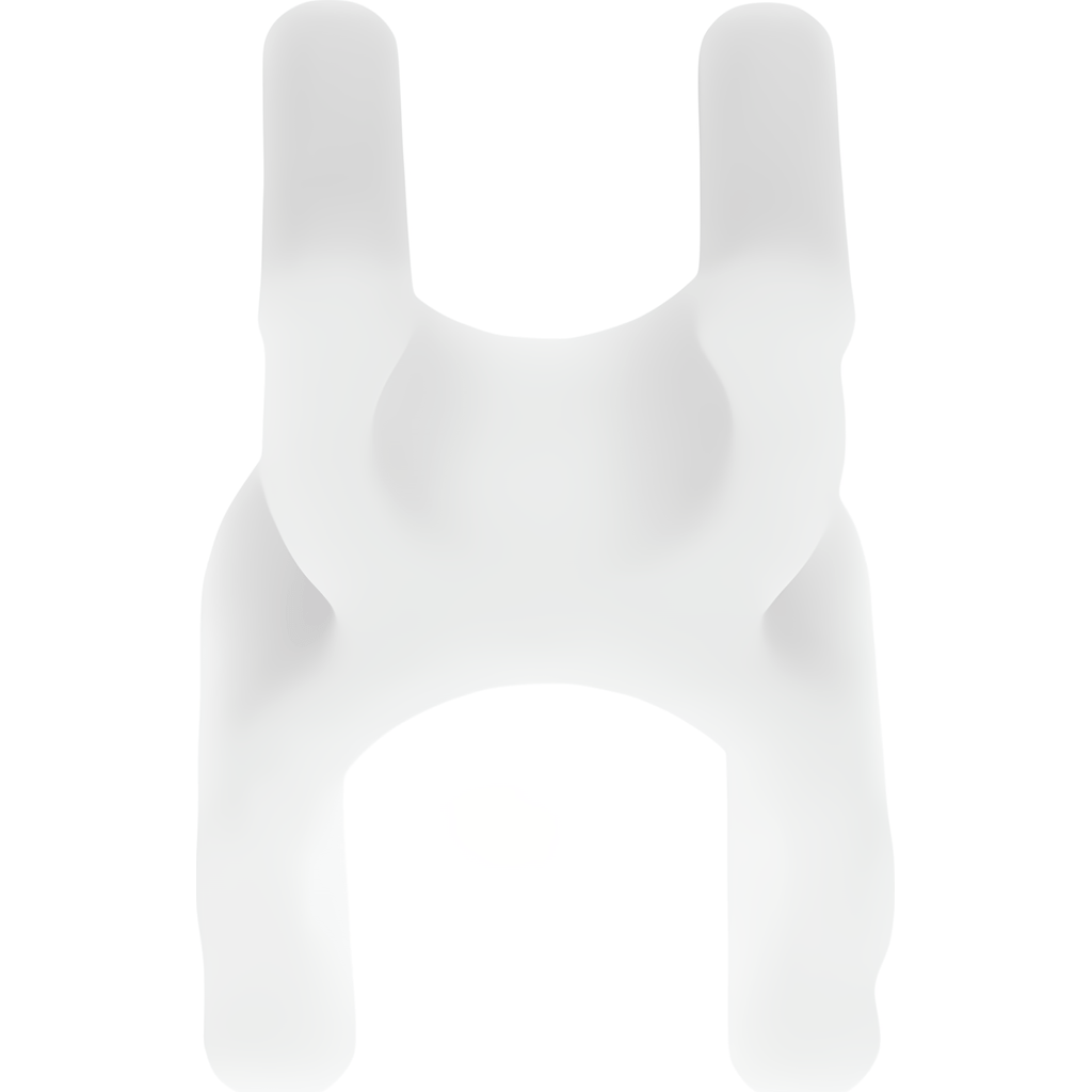1/4’’ Wireframe Clips for Mini Lights M5 5mm LED Lights White Pack of 100 - Christmas Light Installation Accessories