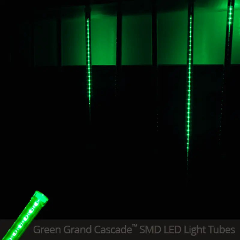 12’’ C9 Cascade Green SMD LED Tubes - Box of 5