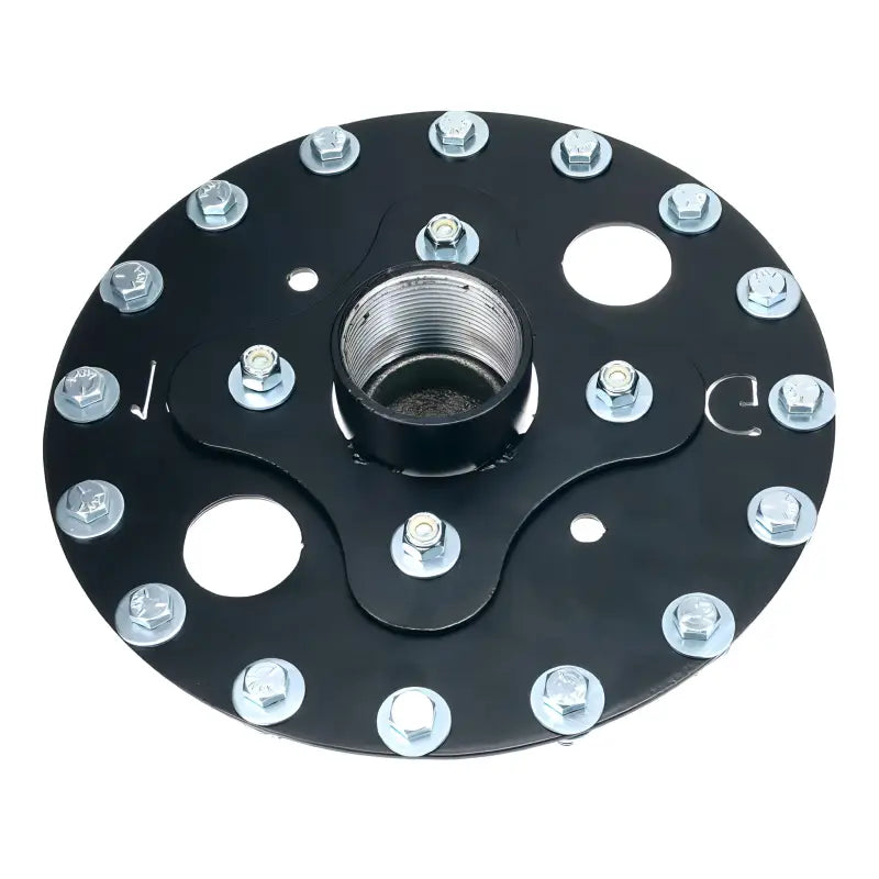 16 Peg Hook Head Screw On Tree Topper/Hook Head with Star Mount Adaptor for 1.5’’ Pipe/Pole - Christmas Light