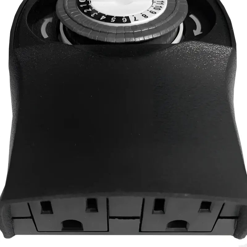 2 Outlet 15 Amp Outdoor Timer - Christmas Light Installation Accessories