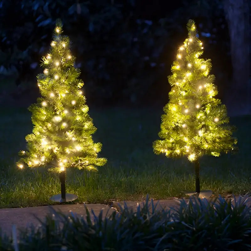2’ Winchester Fir Prelit Walkway Tree with Warm White LED Lights