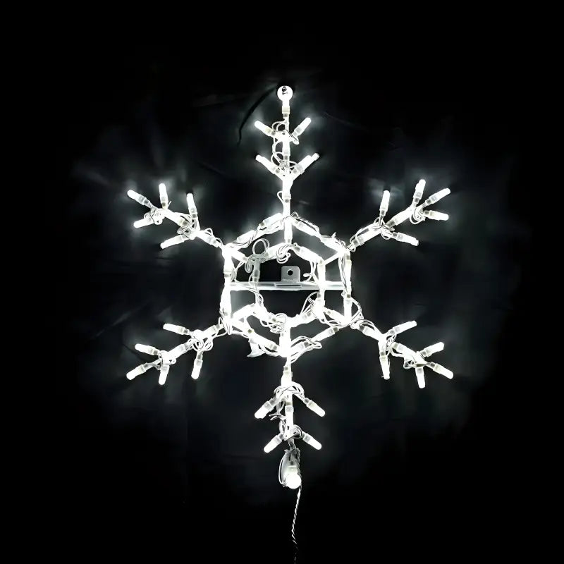 24’’ Ballentine Design Snowflake - Designer Series Display - Wireframes Displays and Yard Art