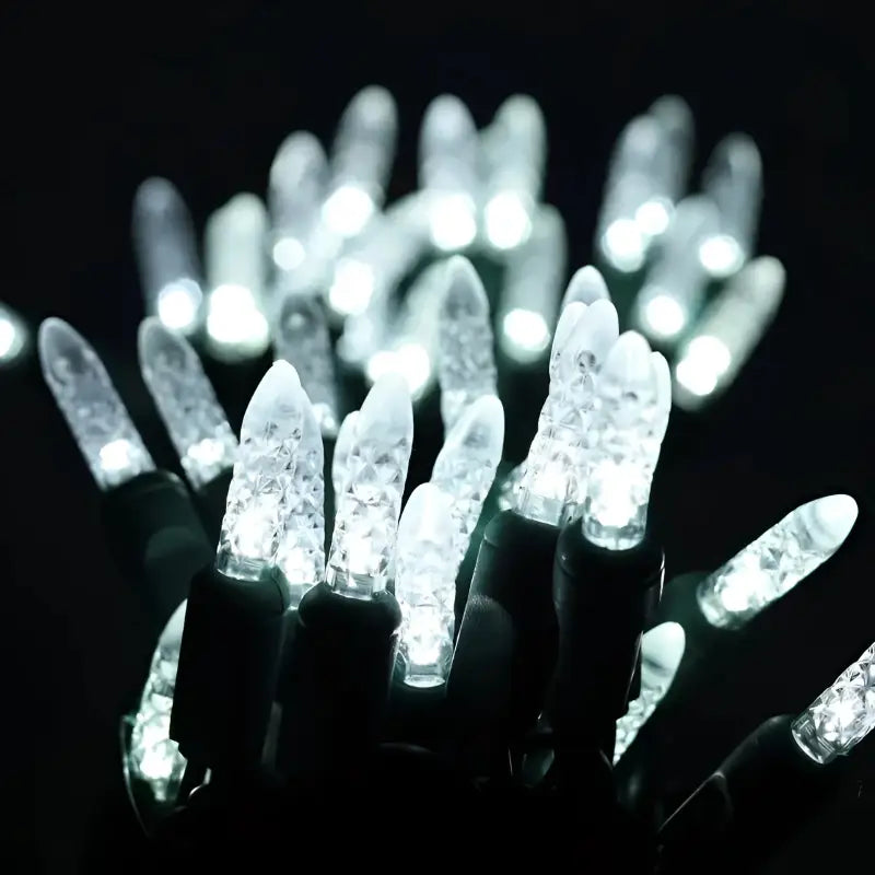 25 M5 Cool White Commercial Co-Axial LED Christmas Lights 4’’ Spacing - Christmas Lights