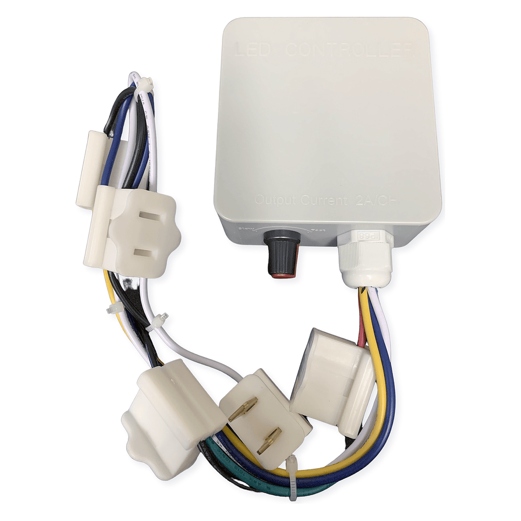 4 Channel Chase Controller With Speed Control Dial - Christmas Light Installation Accessories