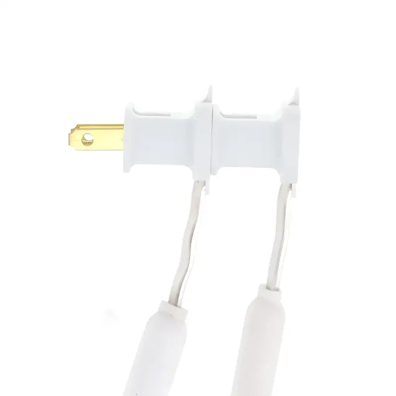 50 5mm Warm White QuadSpark Strobing/Static LED Strobe Lights 6’’ Spacing White Wire Christmas Lights