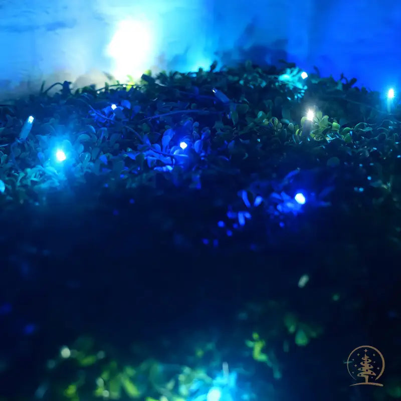 5mm 4’ x 6’ Arctic Blue Cool White Teal DreamSpark Smooth Fade LED Net Lights - Christmas Lights