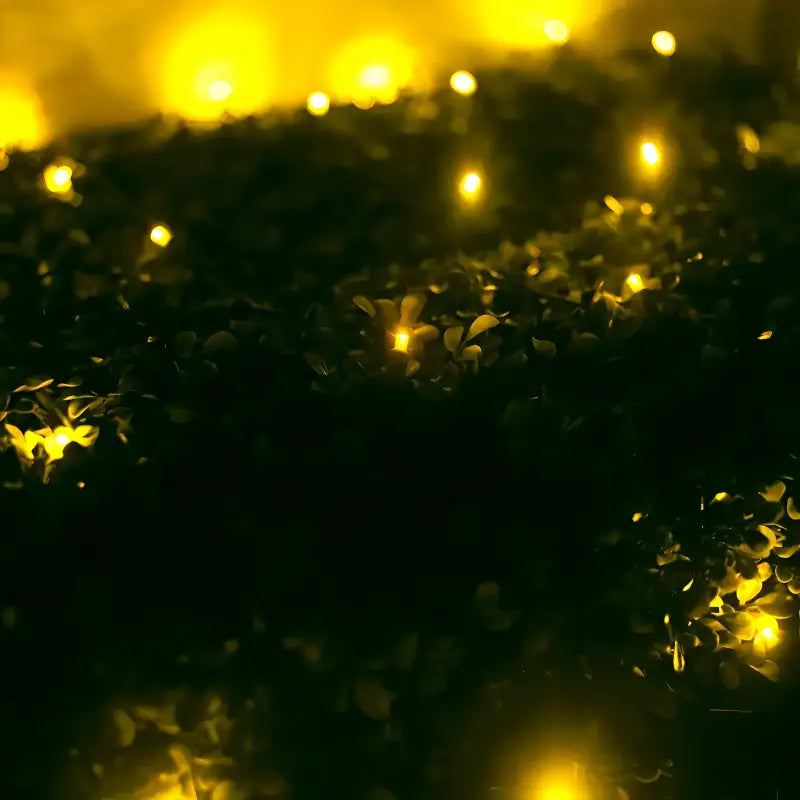 5mm 4’ x 6’ Gold LED Net Lights Christmas Lights