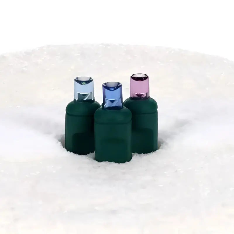 70 5mm ColorSplash Stardust Blue Purple Teal DreamSpark Slow Fade LED Christmas Lights 4’’ Spacing - Christmas Lights