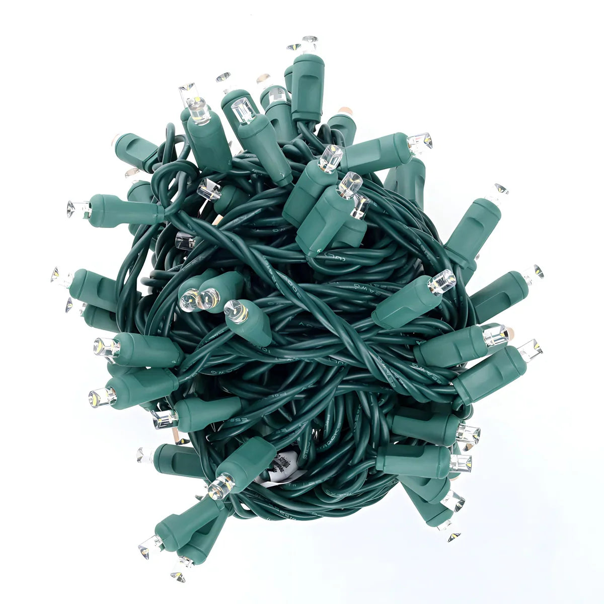70 5mm Warm White DreamSpark Slow Fade LED Christmas Lights 4’’ Spacing - Christmas Lights