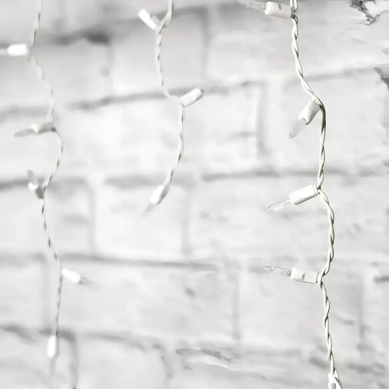 70 M5 Champagne Warm White Pure White Cool White DreamSpark Slow Fade LED Icicle Lights - Christmas Lights