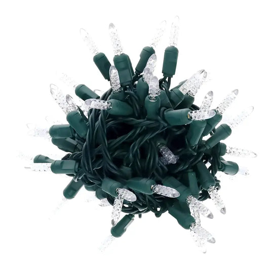 70 M5 Cool White LED Christmas Lights 4’’ Spacing - Christmas Lights