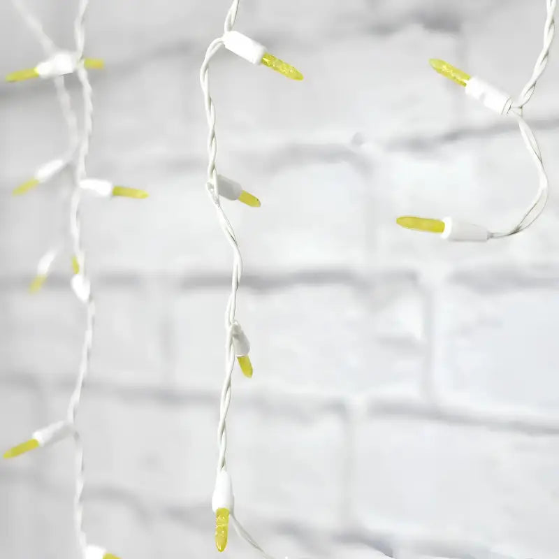70 M5 Gold DreamSpark Slow Fade LED Icicle Lights - Christmas Lights