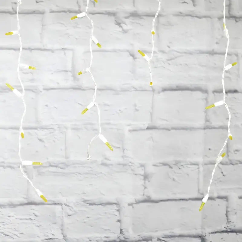 70 M5 Gold LED Icicle Lights - Christmas Lights