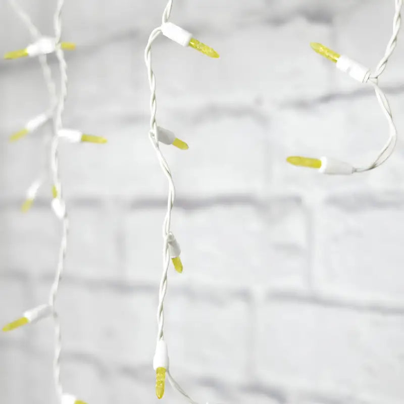 70 M5 Gold LED Icicle Lights - Christmas Lights