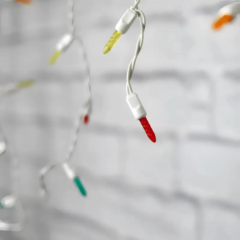 70 M5 Multicolor DreamSpark Slow Fade LED Icicle Lights - Christmas Lights