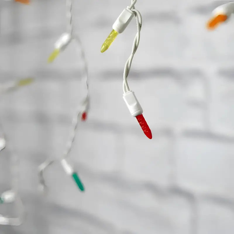 70 M5 Multicolor LED Icicle Lights Christmas Lights