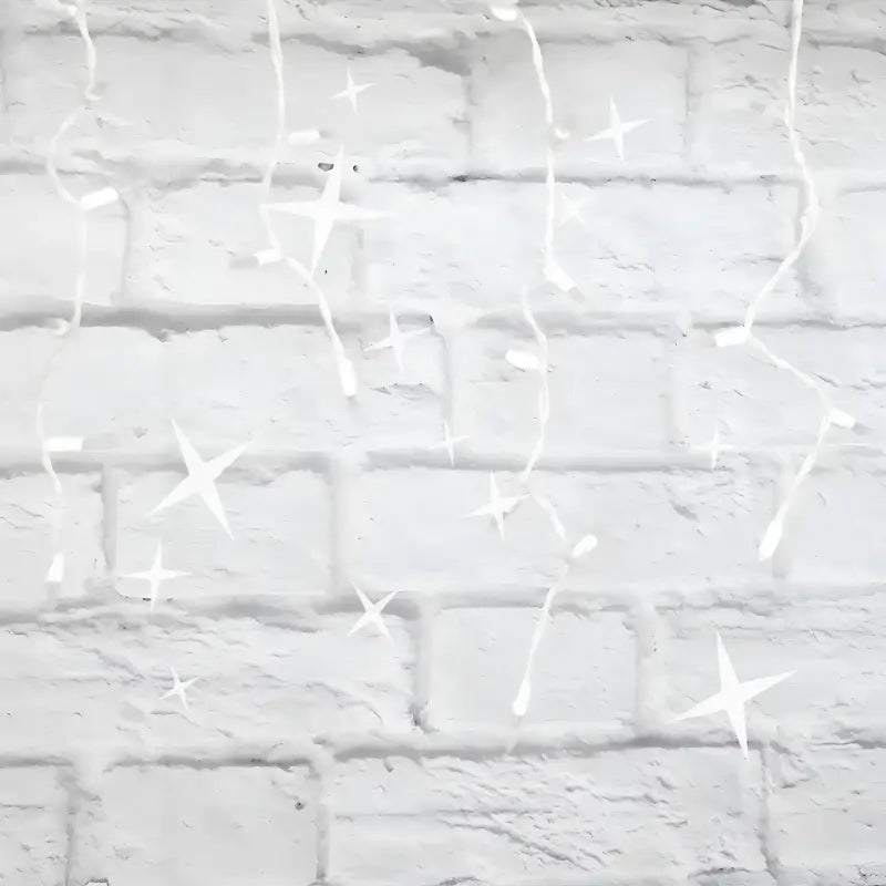 70 M5 Warm White Twinkle LED Icicle Lights Christmas Lights