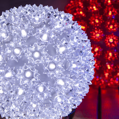 10" Cool White 5mm LED Starlight Sphere