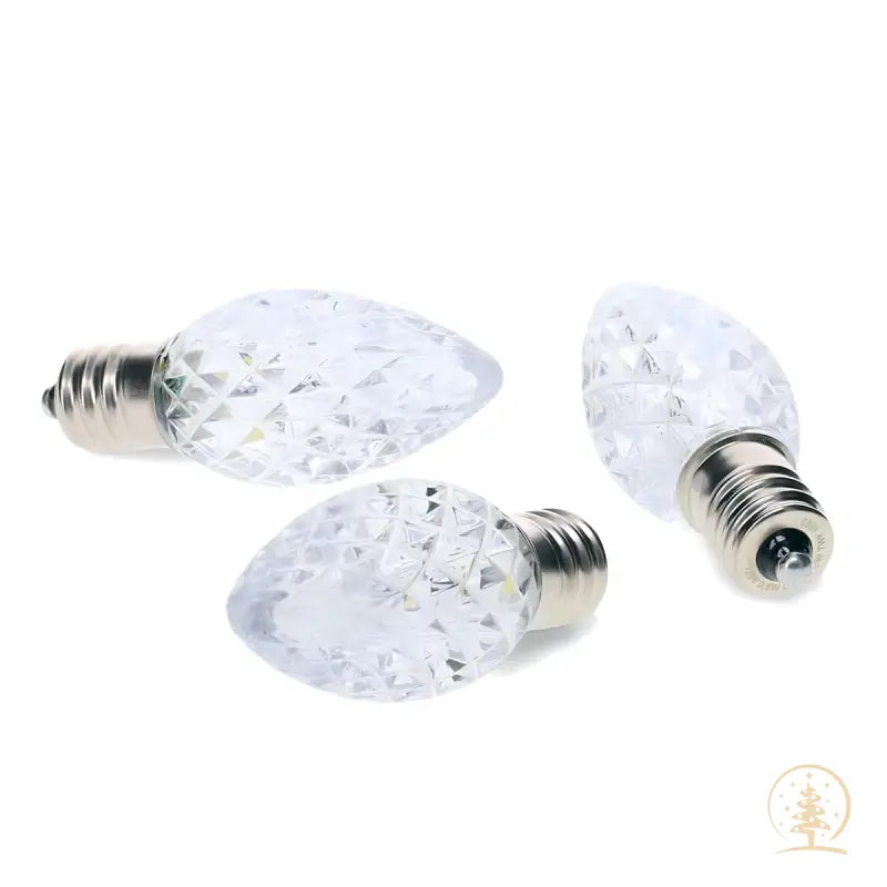 C7 Cool White ProCore LED Christmas Light Bulbs - Christmas Lights