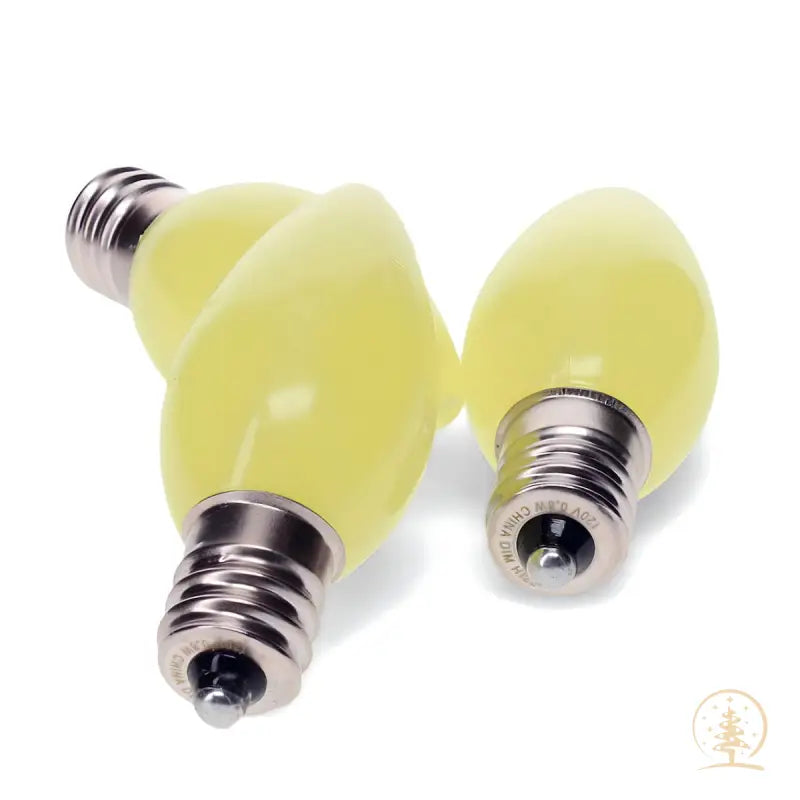 C7 Gold Smooth ProCore LED Christmas Light Bulbs - Christmas Lights