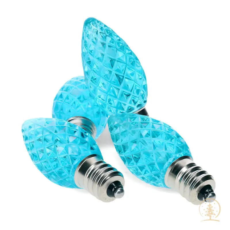 C7 Teal ProCore LED Christmas Light Bulbs - Christmas Lights