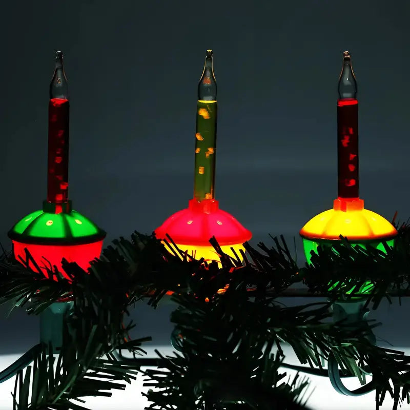 C7 Traditional Bubble Light Bulbs Pack of 3 Bulbs Christmas Lights