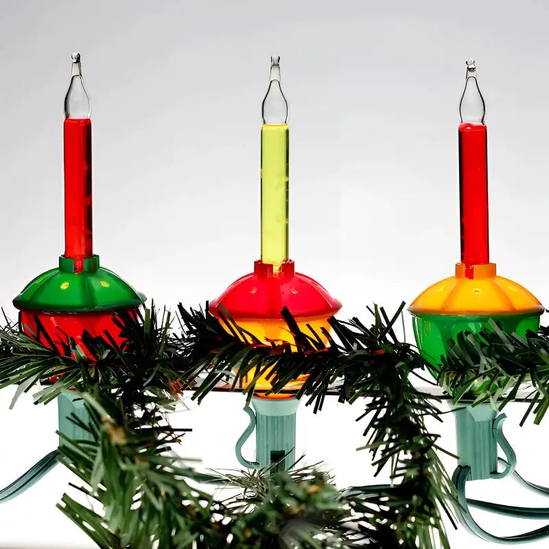 C7 Traditional Bubble Light Bulbs Pack of 3 Bulbs Christmas Lights