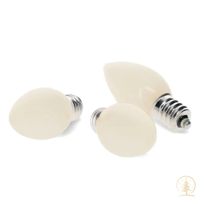 C7 Warm White Smooth ProCore LED Christmas Light Bulbs - Christmas Lights