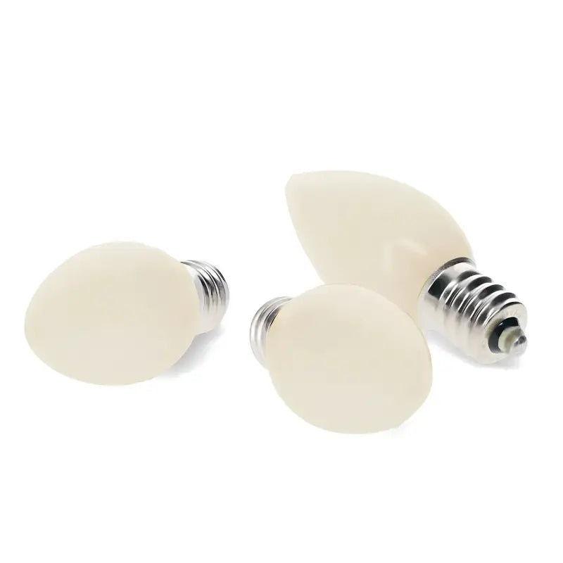 C7 Warm White Smooth ProCore LED Christmas Light Bulbs - Christmas Lights