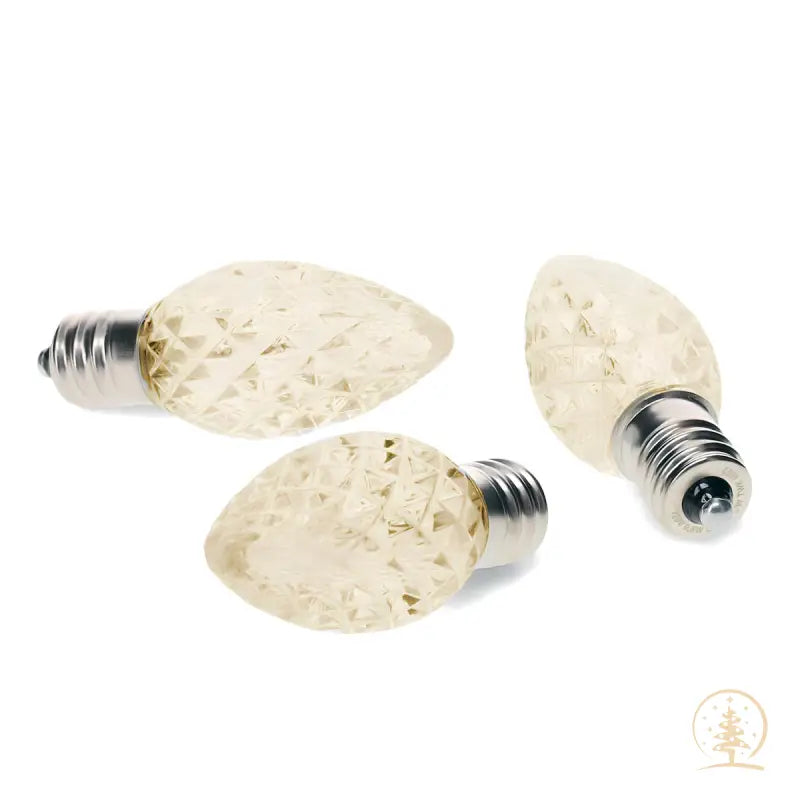 C7 Warm White Twinkle ProCore LED Christmas Light Bulbs - Christmas Lights