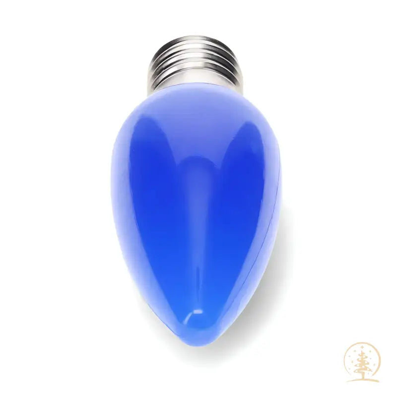 C9 Blue Smooth ProCore LED Christmas Light Bulbs - Christmas Lights