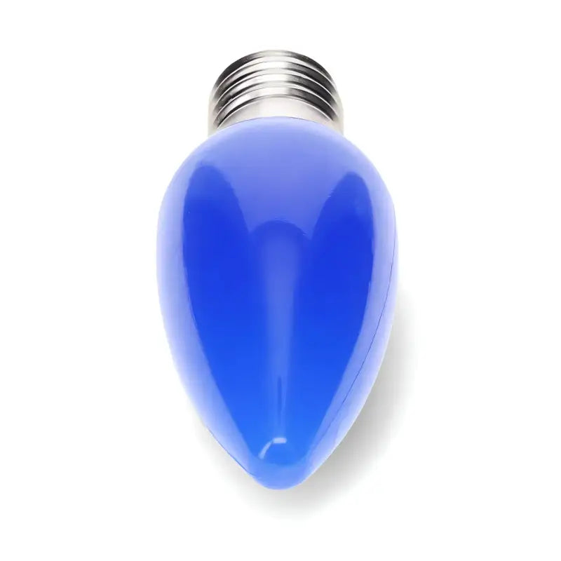 C9 Blue Smooth ProCore LED Christmas Light Bulbs - Christmas Lights