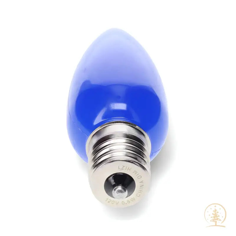 C9 Blue Smooth ProCore LED Christmas Light Bulbs - Christmas Lights