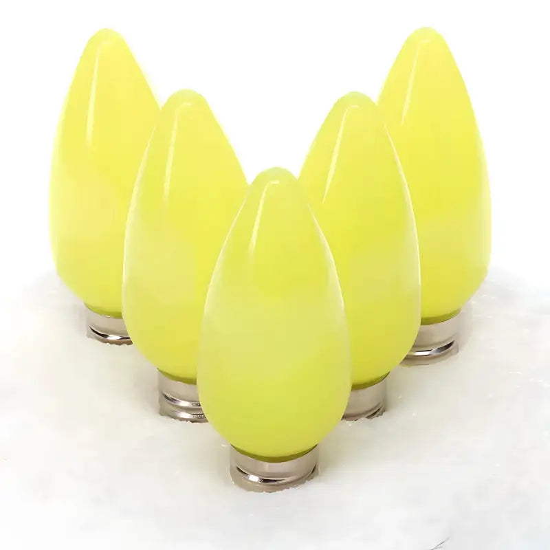 C9 Gold Smooth ProCore LED Christmas Light Bulbs - Christmas Lights
