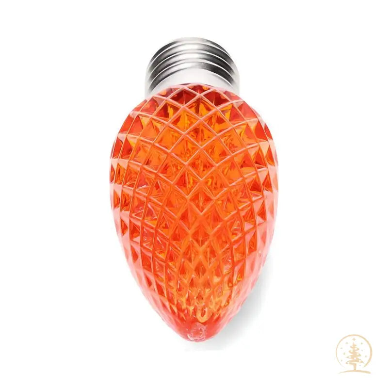 C9 Orange ProCore LED Christmas Light Bulbs Faceted Pack of 25 - Christmas Lights