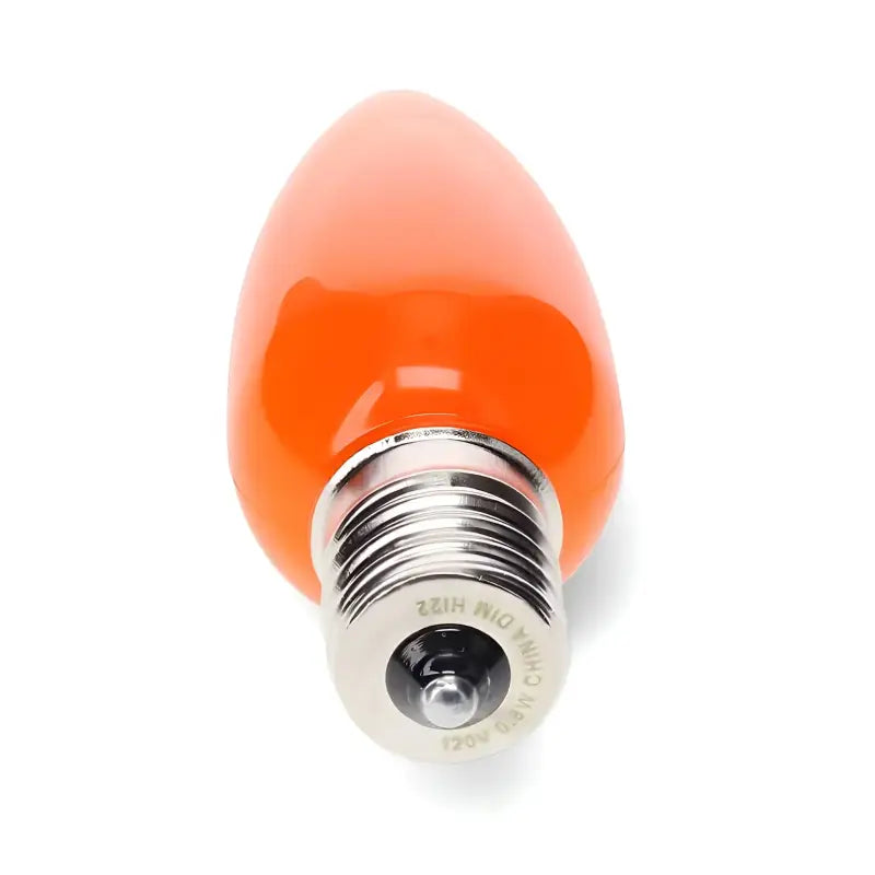 C9 Orange Smooth ProCore LED Christmas Light Bulbs - Christmas Lights