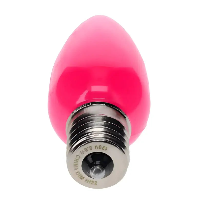 C9 Pink Smooth ProCore LED Christmas Light Bulbs - Christmas Lights
