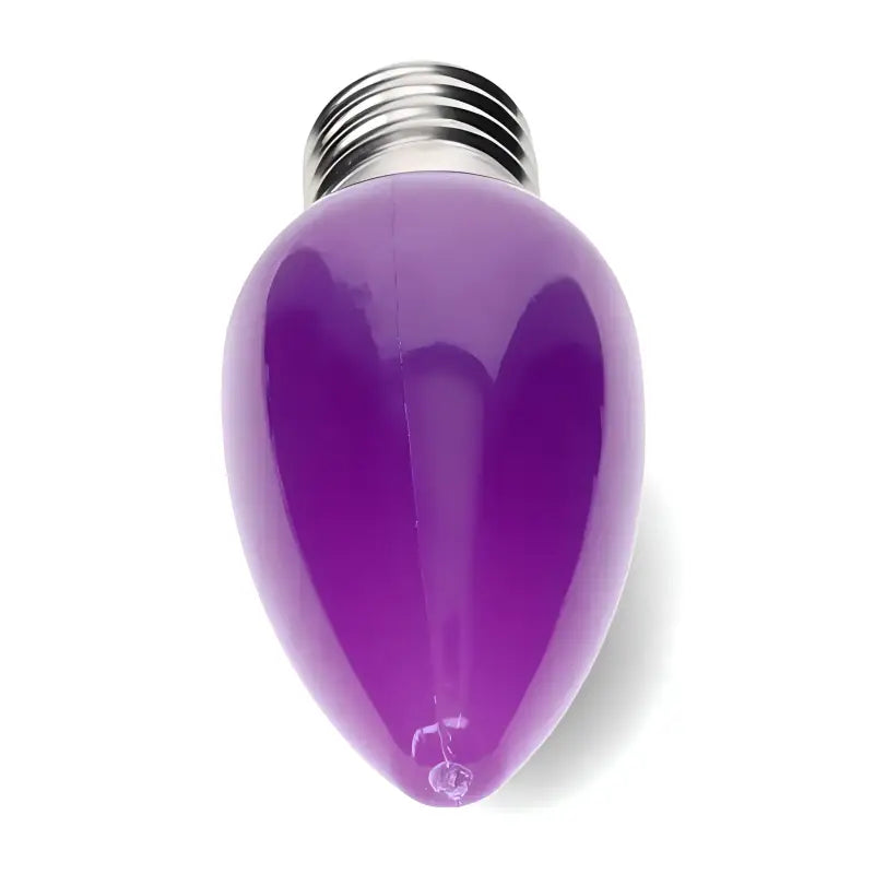 C9 Purple Smooth ProCore LED Christmas Light Bulbs - Christmas Lights