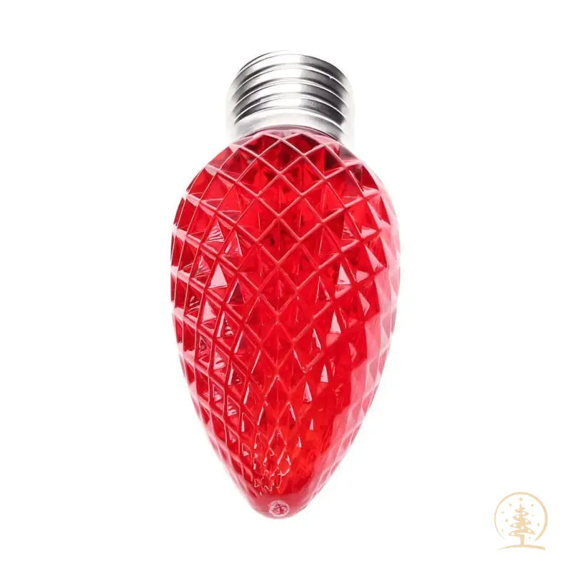 C9 Red ProCore LED Christmas Light Bulbs Faceted Pack of 25 - Christmas Lights
