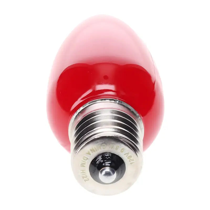 C9 Red Smooth ProCore LED Christmas Light Bulbs - Christmas Lights