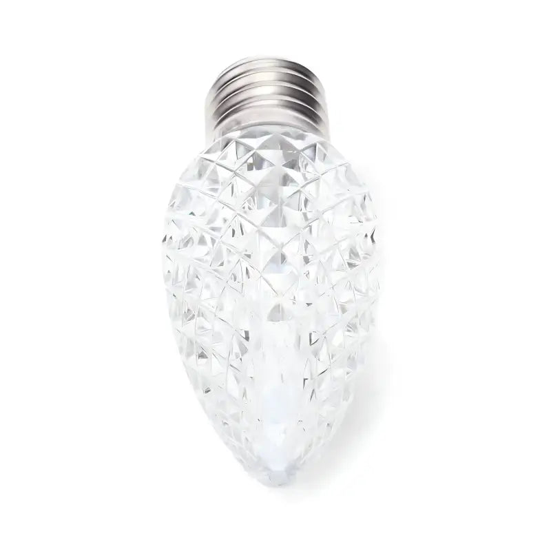 C9 Color Changing Christmas Lights RGB Faceted ProCore LED Christmas Light Bulbs - Christmas Lights