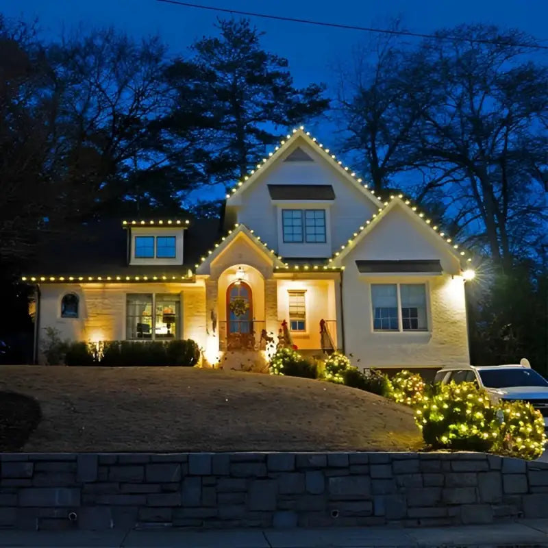 C9 Warm White Transparent Shatterproof LED Filament Vintage Christmas Light Bulb Pack of 5 - Christmas Lights