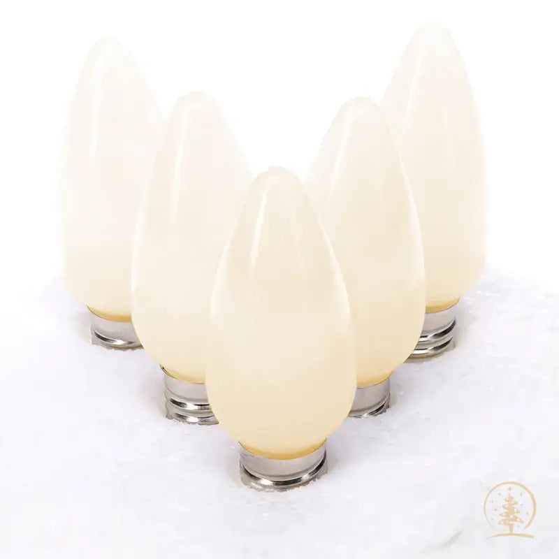 C9 Warm White Smooth ProCore LED Christmas Light Bulbs - Christmas Lights