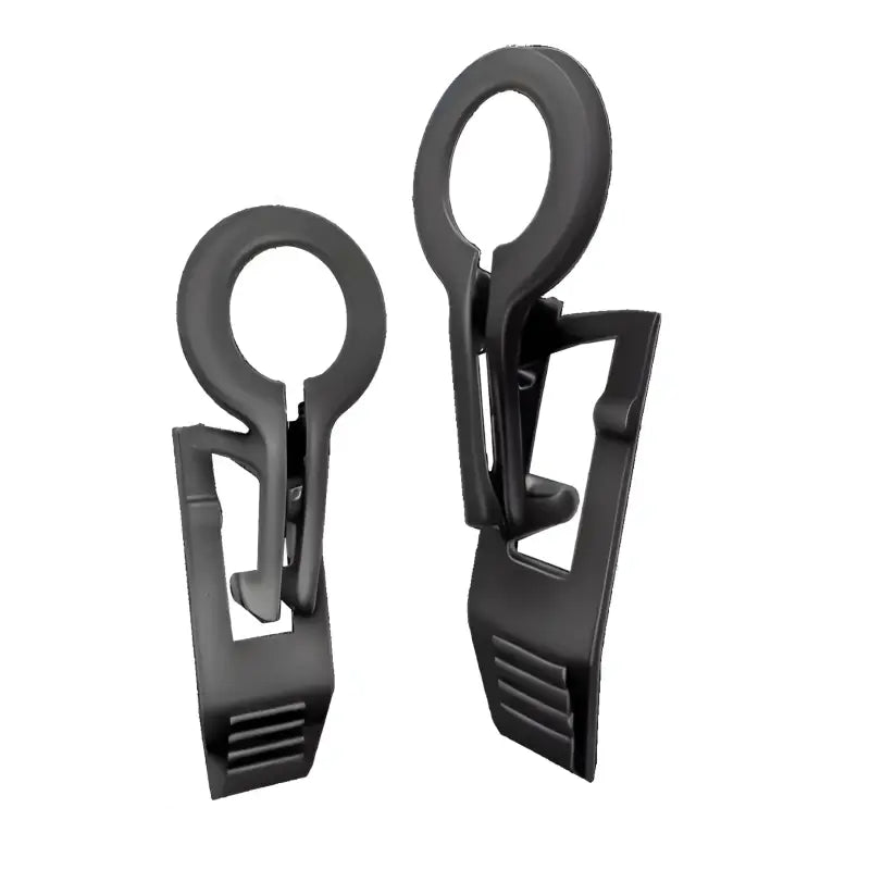 Clips TuffClips Wedge Clip C7 Christmas Light Clips Pack of 100 - Black - Christmas Light Installation Accessories