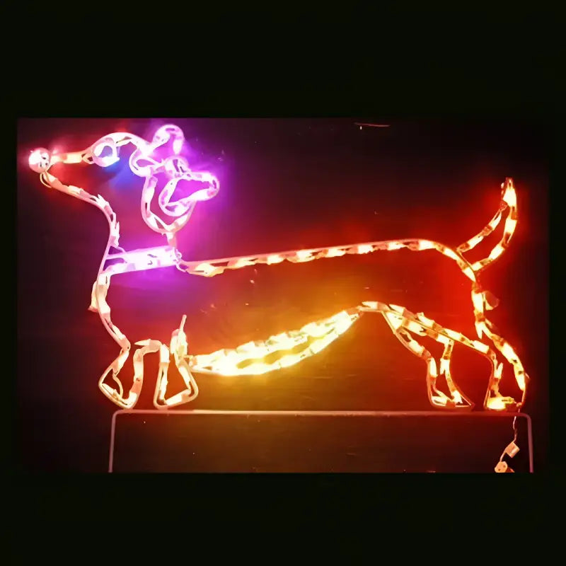 Dachshund with Bow Female - Wireframes Displays and Yard Art