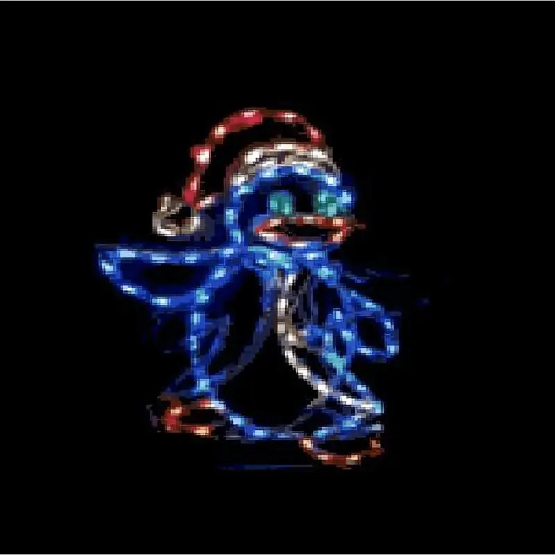 Dancing Penguin Animated - Wireframes Displays and Yard Art