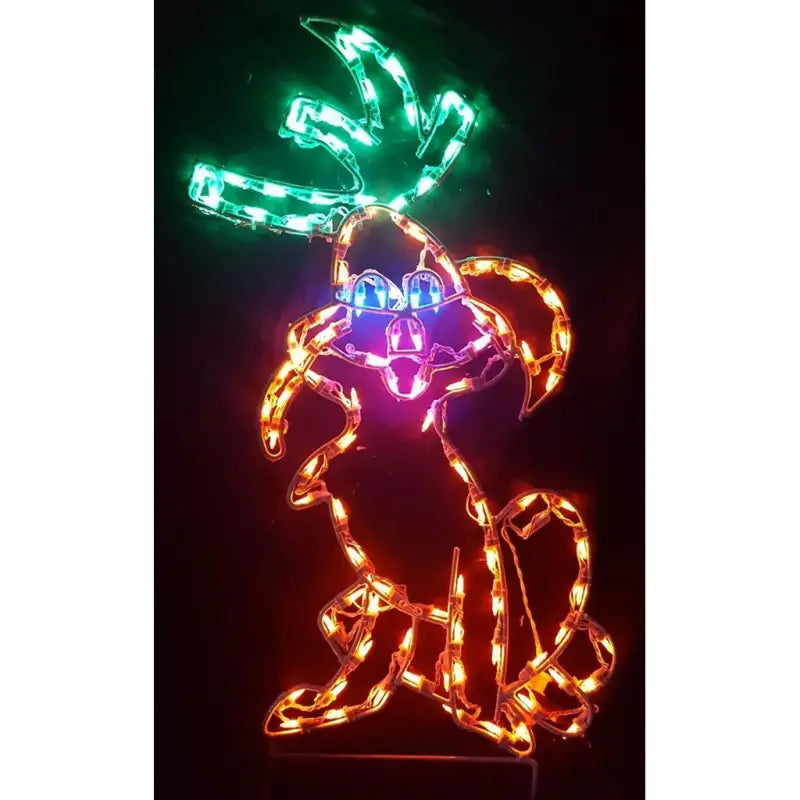 Dog with Antlers - Wireframes Displays and Yard Art