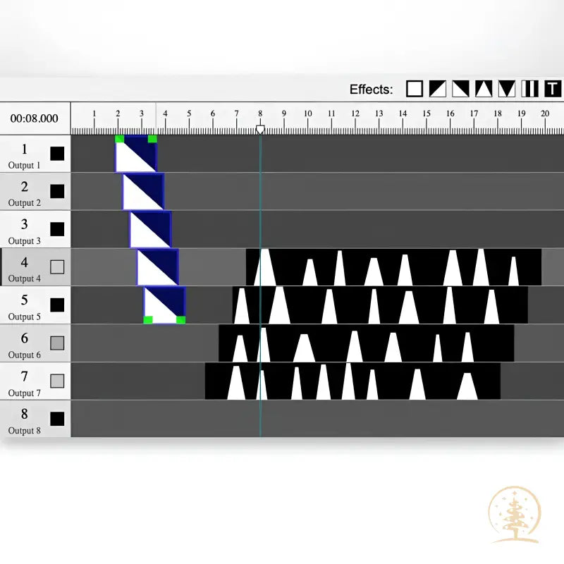 GFade - 8 Channel Controller With Pigtail Extension Kit - Now w/ GFade Sync! - Christmas Light Installation Accessories