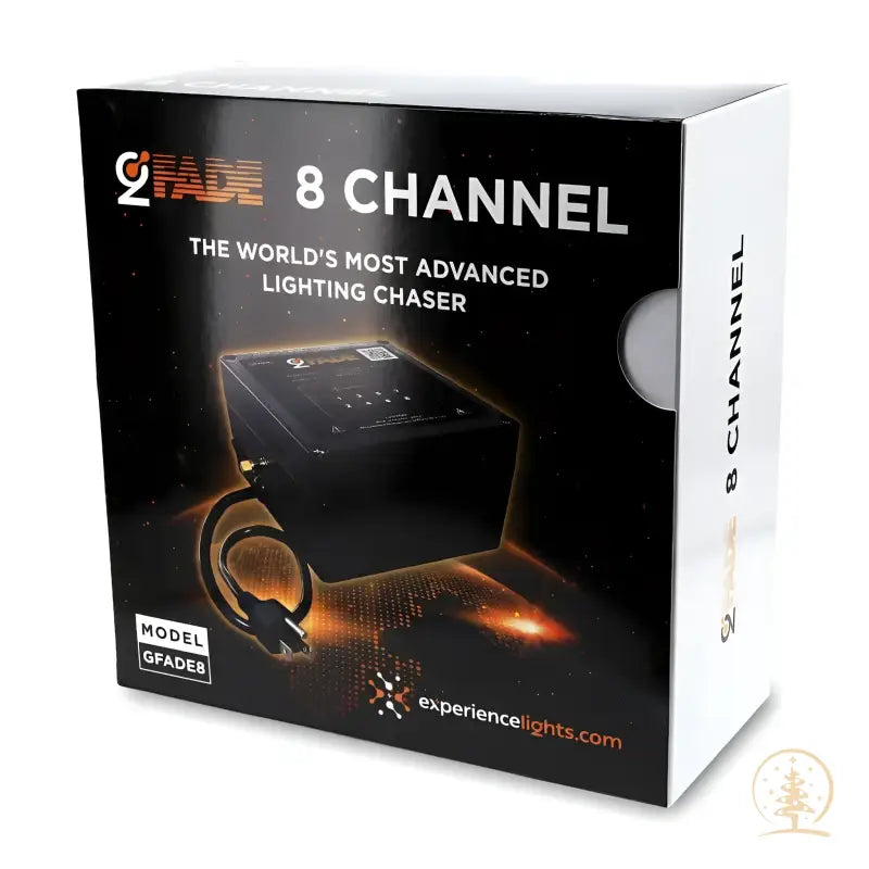 GFade - 8 Channel Fully Programmable Christmas Light Chase Controller - Now w/ GFade Sync! - Christmas Light