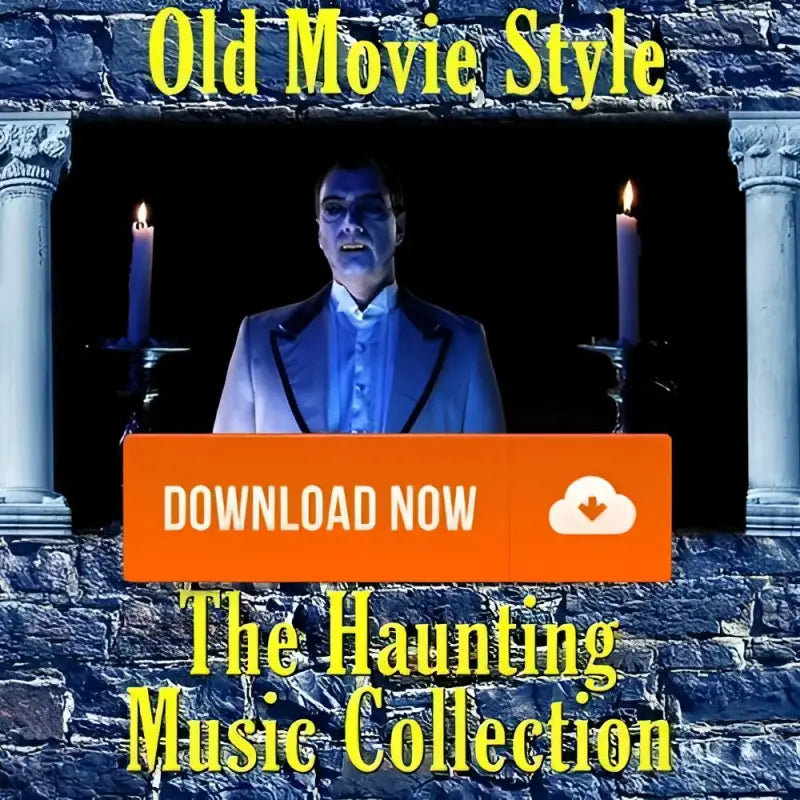 Haunting Music Old Movie Style Halloween Music and Sound Effects Digital Decorations and Projection Effects